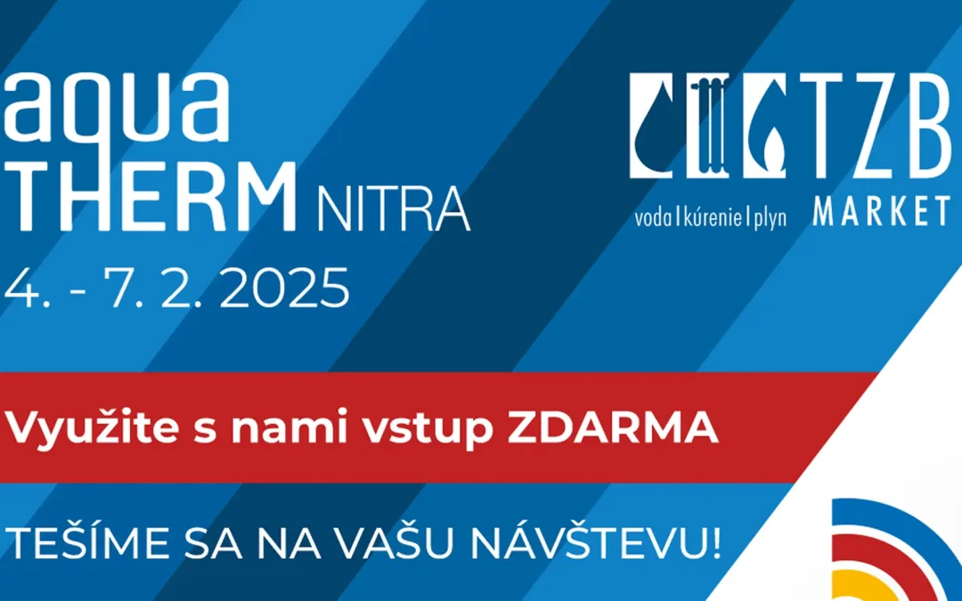 Vstupenky na veľtrh Aquatherm 2025